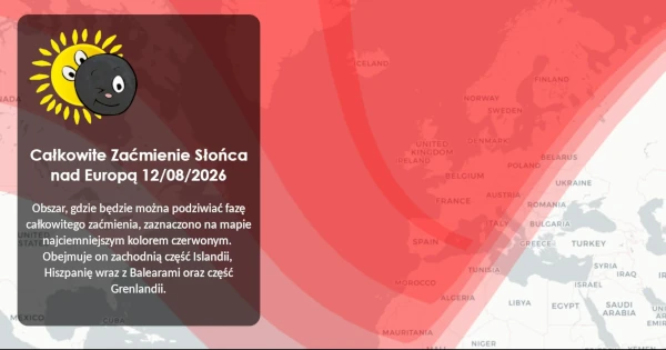 Całkowite Zaćmienie Słońca nad Europą