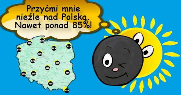 Zaćmienie Słońca nad Polską